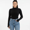 Turtleneck Knit Basic Sweater