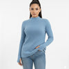 Turtleneck Knit Basic Sweater