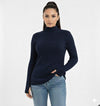 Turtleneck Knit Basic Sweater