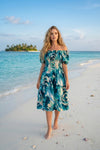 Basic Wear Club | Basic Flory Short Sleeves Mini Dress | Summer Dress for Women