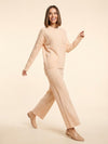 Basic Wear Club | Women's Cable Knit Two-Piece Sweater Set | One Size up  to 95K