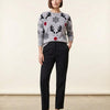 Basic Wear Club | Festive Reindeer Knit Sweater | One Size Up to 95 KG