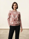 Basic Wear Club | Festive Reindeer Knit Sweater | One Size Up to 95 KG