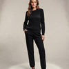 Basic Wear Club | Women's Cable Knit Two-Piece Sweater Set | One Size up  to 95K