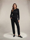 Basic Wear Club | Women's Cable Knit Two-Piece Sweater Set | One Size up  to 95K