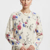 Basic Wear Club | Women's Printed Floral Knit Sweater | Winter | Up to 90K