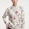 Basic Wear Club | Women's Printed Floral Knit Sweater | Winter | Up to 90K
