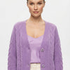 Women's Cable Knit V-Neck Sweater