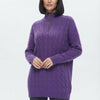 Basic Wear Club | Women's Cable Knit Half-Zip Sweater | Winter | Up to 95K
