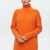 Women's Oversized Turtleneck Knit Sweater
