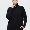 Women's Oversized Turtleneck Knit Sweater