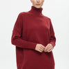 Women's Oversized Turtleneck Knit Sweater