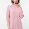 Women's Oversized Turtleneck Knit Sweater
