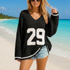 Basic Wear Club | Knitted Beach Jersey Cover-Up | Summer Beachwear for Women