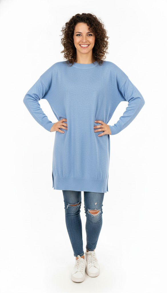 Oversized Basic Knit Sweater 