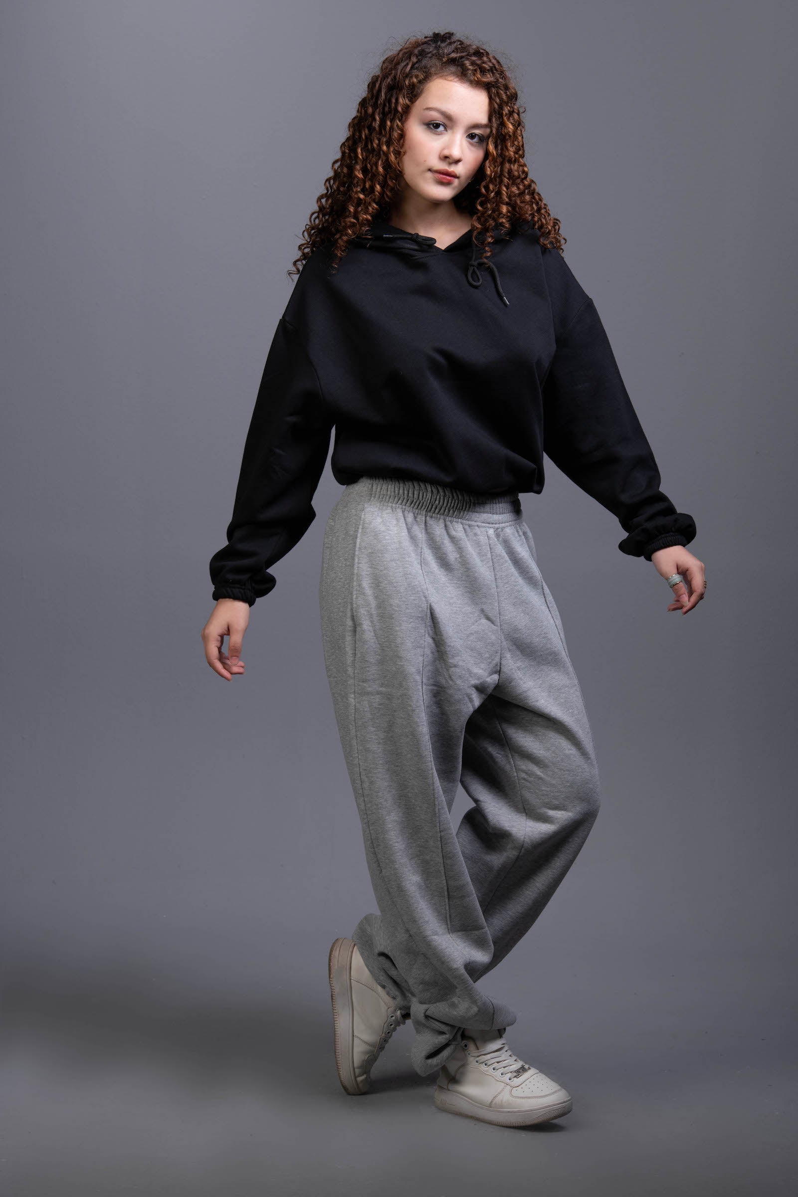 basic wear club | pants | bottoms | Gray | Melton Sweat Pants