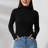 Basic Long Sleeves Ribbed Knit Top – Comfortable and Chic