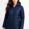 blue Waterproof Puffer Jacket