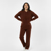 Hooded two-piece Knit Set – Comfortable Loungewear