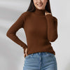 Basic Long Sleeves Ribbed Knit Top – Comfortable and Chic