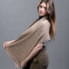 café  Knit wool Shawl