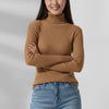 Basic Long Sleeves Ribbed Knit Top – Comfortable and Chic