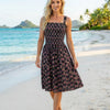 Basic Wear Club | Flory Rayon Cotton Sleeveless camouflage Mini Dress