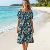 Rayon Cotton Mini Dress | Basic Wear Club