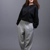 basic wear club | pants | bottoms | Gray | Melton Sweat Pants