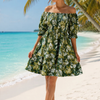 Rayon Cotton Mini Dress | Basic Wear Club