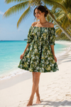 Rayon Cotton Mini Dress | Basic Wear Club