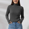 Basic Long Sleeves Ribbed Knit Top – Comfortable and Chic