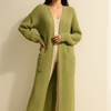 light green_Cozy_Oversized_Knit_Cardigan
