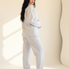 Zip-Up Sweatshirt & Pants Set