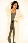 off white  Cozy Oversized Knit Cardigan