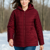 red  Waterproof Puffer Jacket