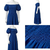 Basic Wear Club | Plain Rayon Cotton Short Sleeves Maxi Dress | Summer Dress for Women