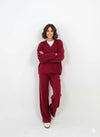 Ribbed Oversized Knit Set – Minimalist Comfort in Motion